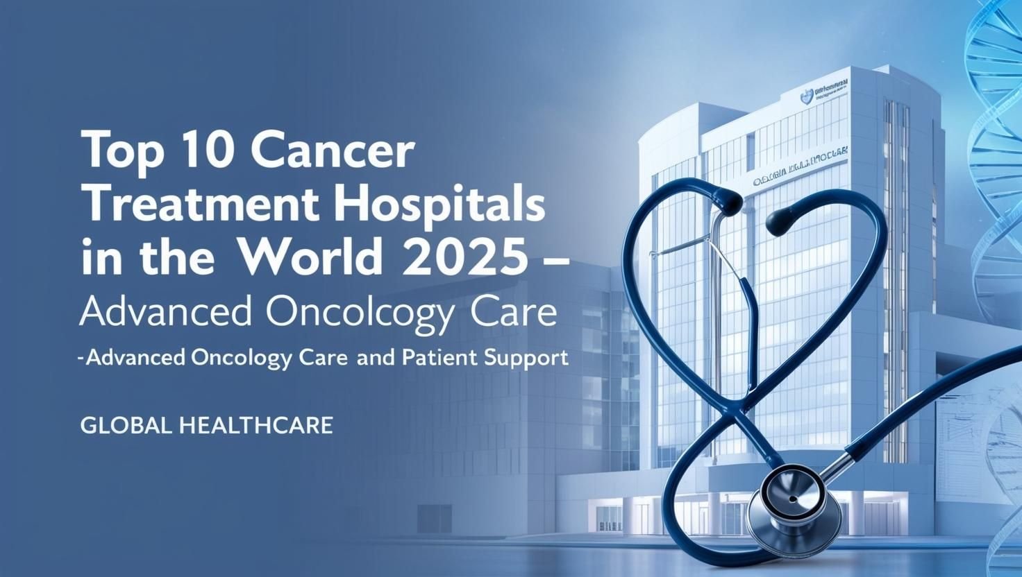 Top 10 Cancer Treatment Hospitals in the World 2025 - Advanced Oncology Care and Patient Support